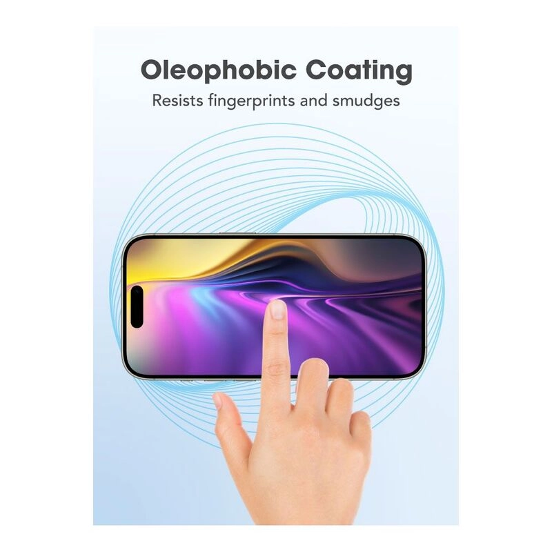 Graphene Tempered Glass Screen Protector for iPhone 17 Pro Max