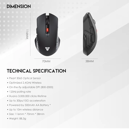 Wireless Mouse 2.4G - USB