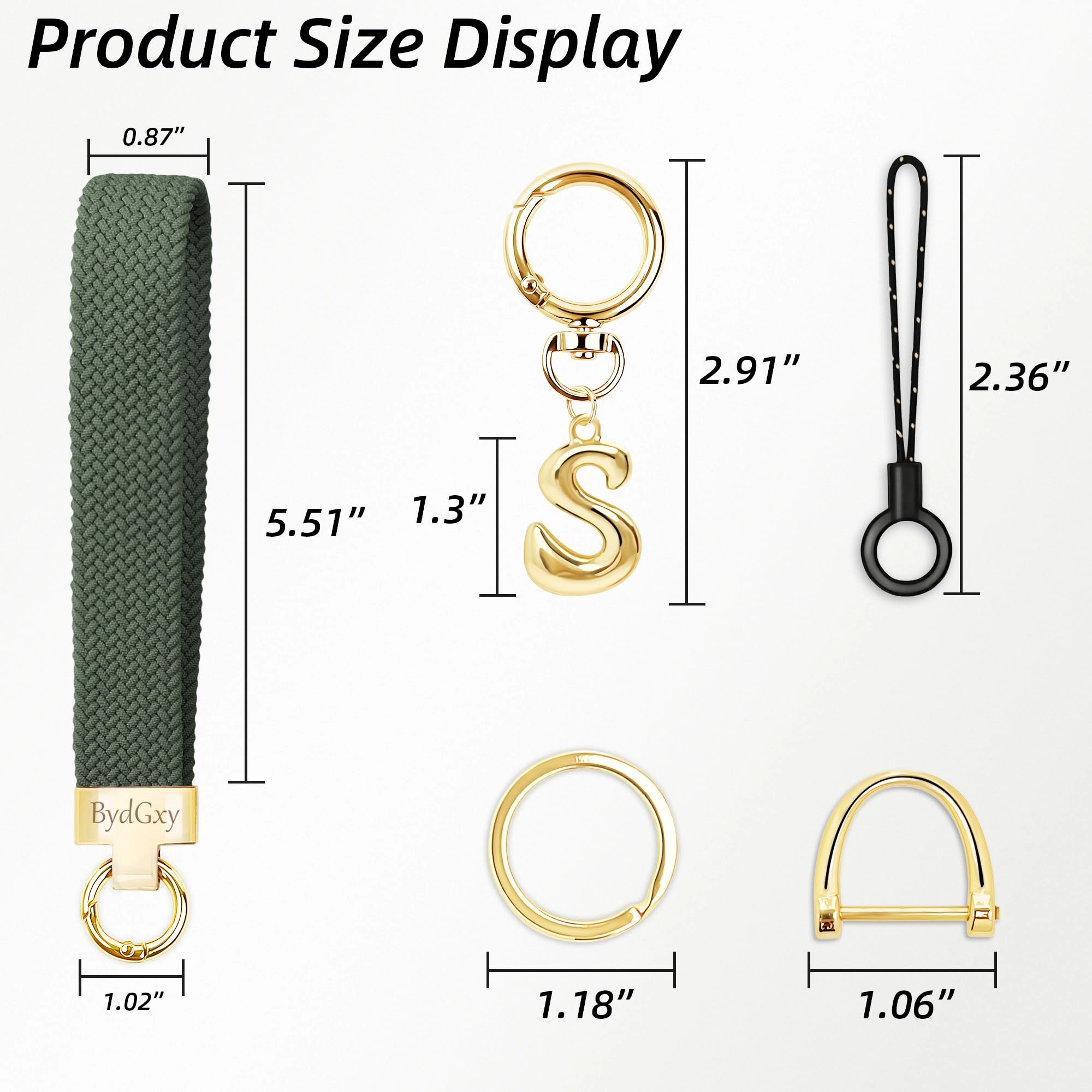 Initial Keychain - Letter