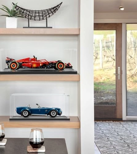 Lego DC Super Heroes 1989 Batmobile Acrylic Display Case (76139) - 63 x 30 x 17 cm Transparent