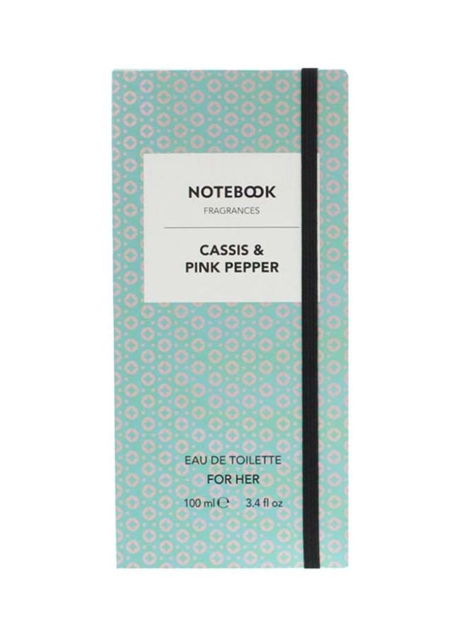 Notebook Cassis And Pepper - Eau de Toilette 100ml