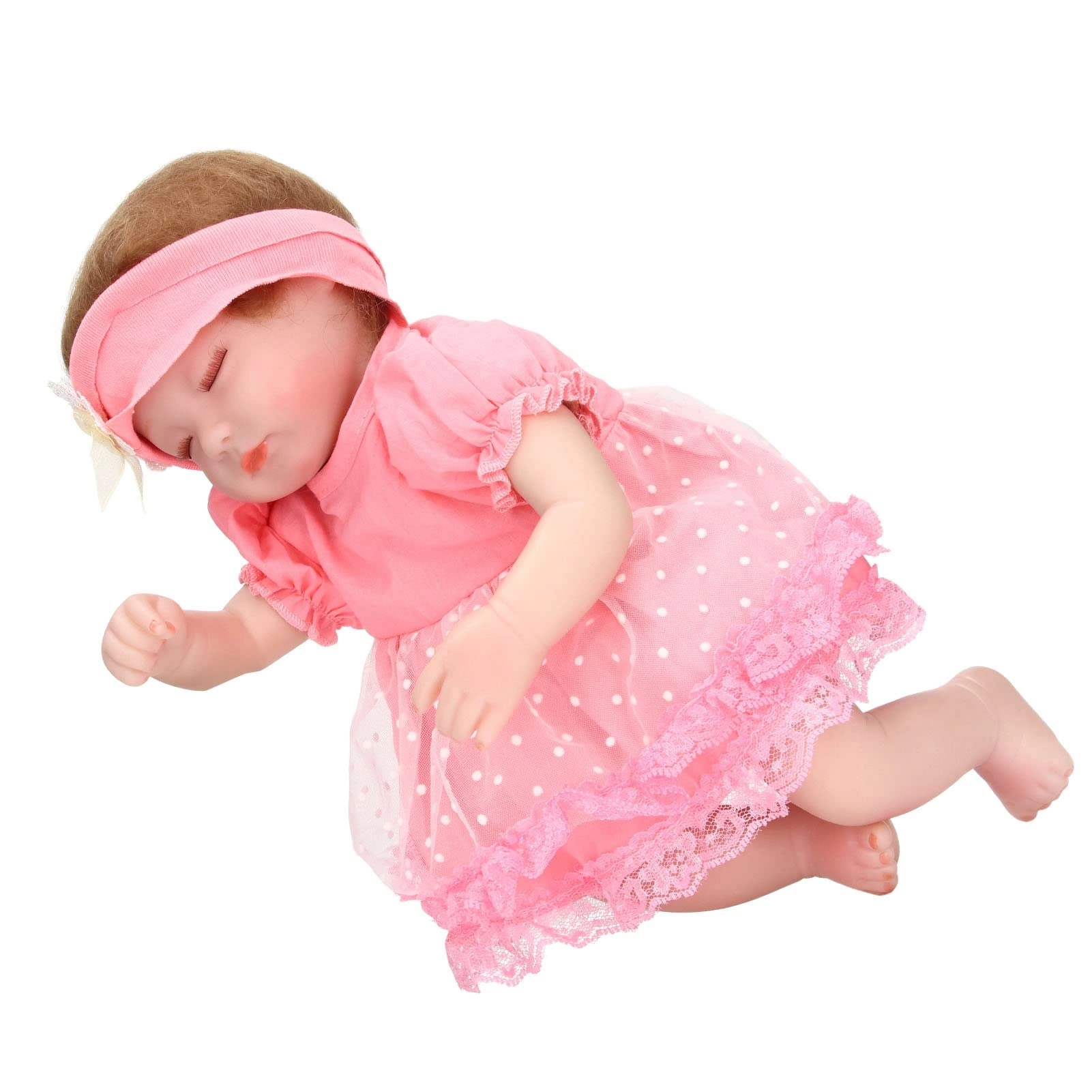 Rcniso Reborn Doll - 13.8 Inch Silicone Girl Ages 3+