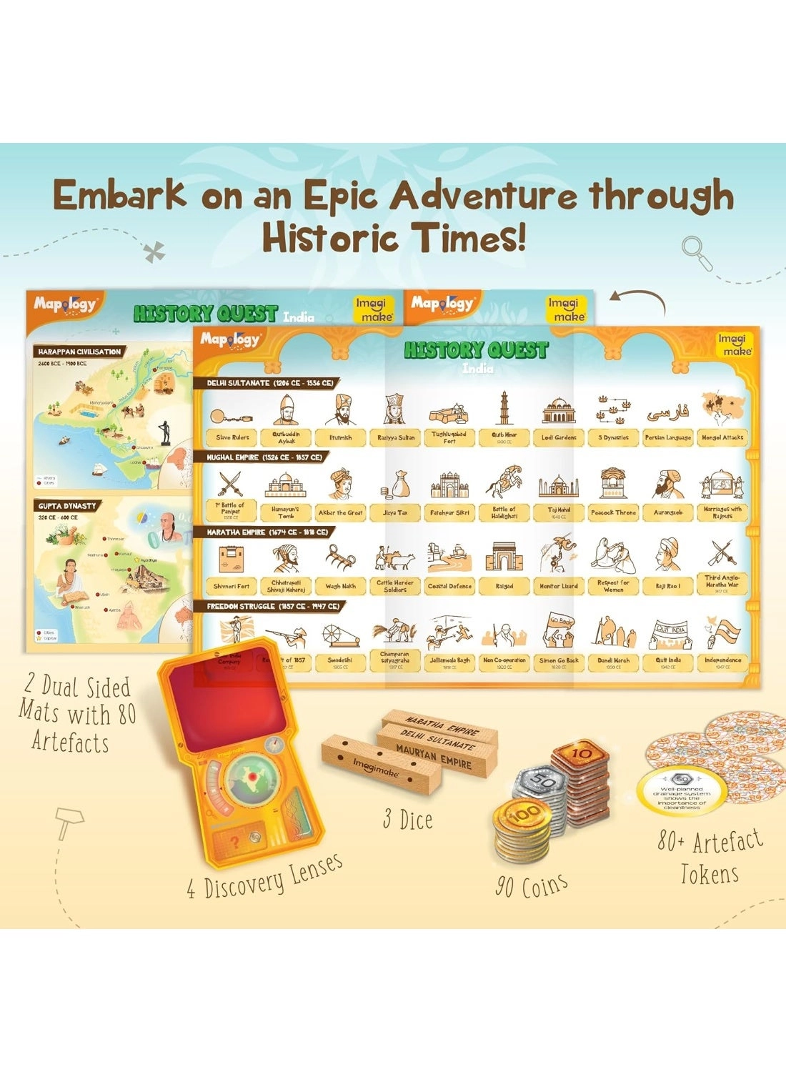 Mapology History Quest: India