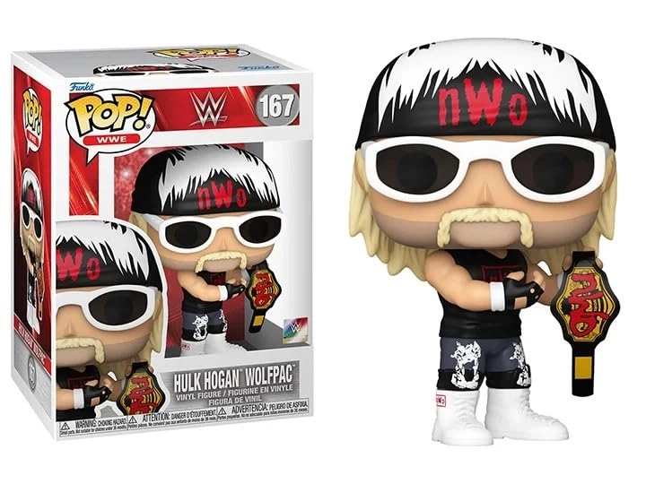 Wolfpac Hulk Hogan - WWE + Box Protector - Plastic