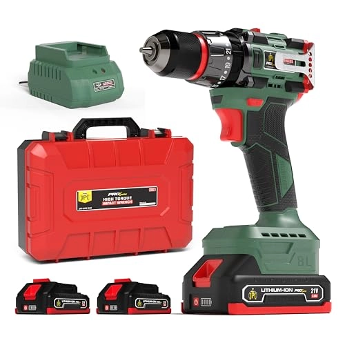 Pro Series 21V Brushless Cordless Drill - 2 Amp Hours