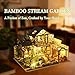 DIY Miniature House Kit - Bamboo Stream Courtyard
