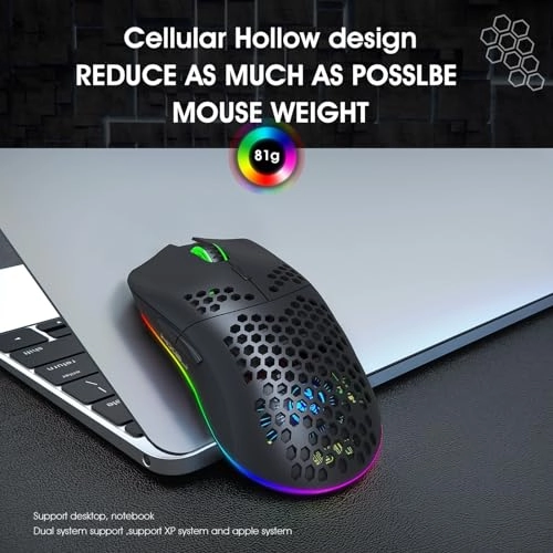 Wireless Gaming Keyboard + Wireless Mouse - Bluetooth