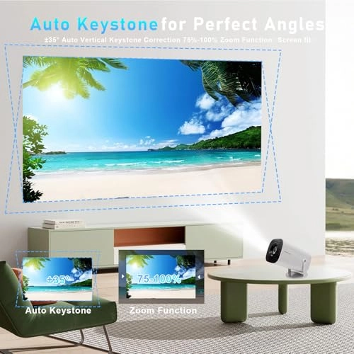Mini Projector - 300 ANSI lumens 720P