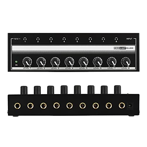 HA800 - Headphone Amplifier 8 Channels