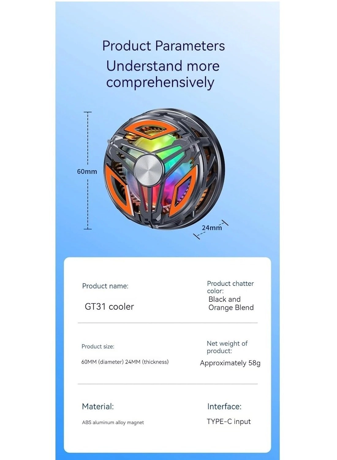Mobile Phone Radiator Cooler - Semiconductor Refrigeration Dual Cooling