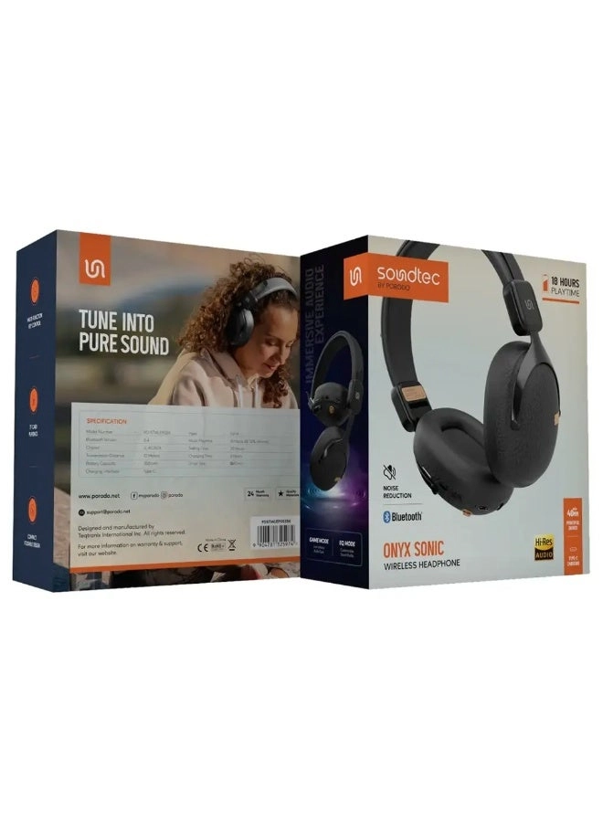 Onyx Sonic Wireless Headphone