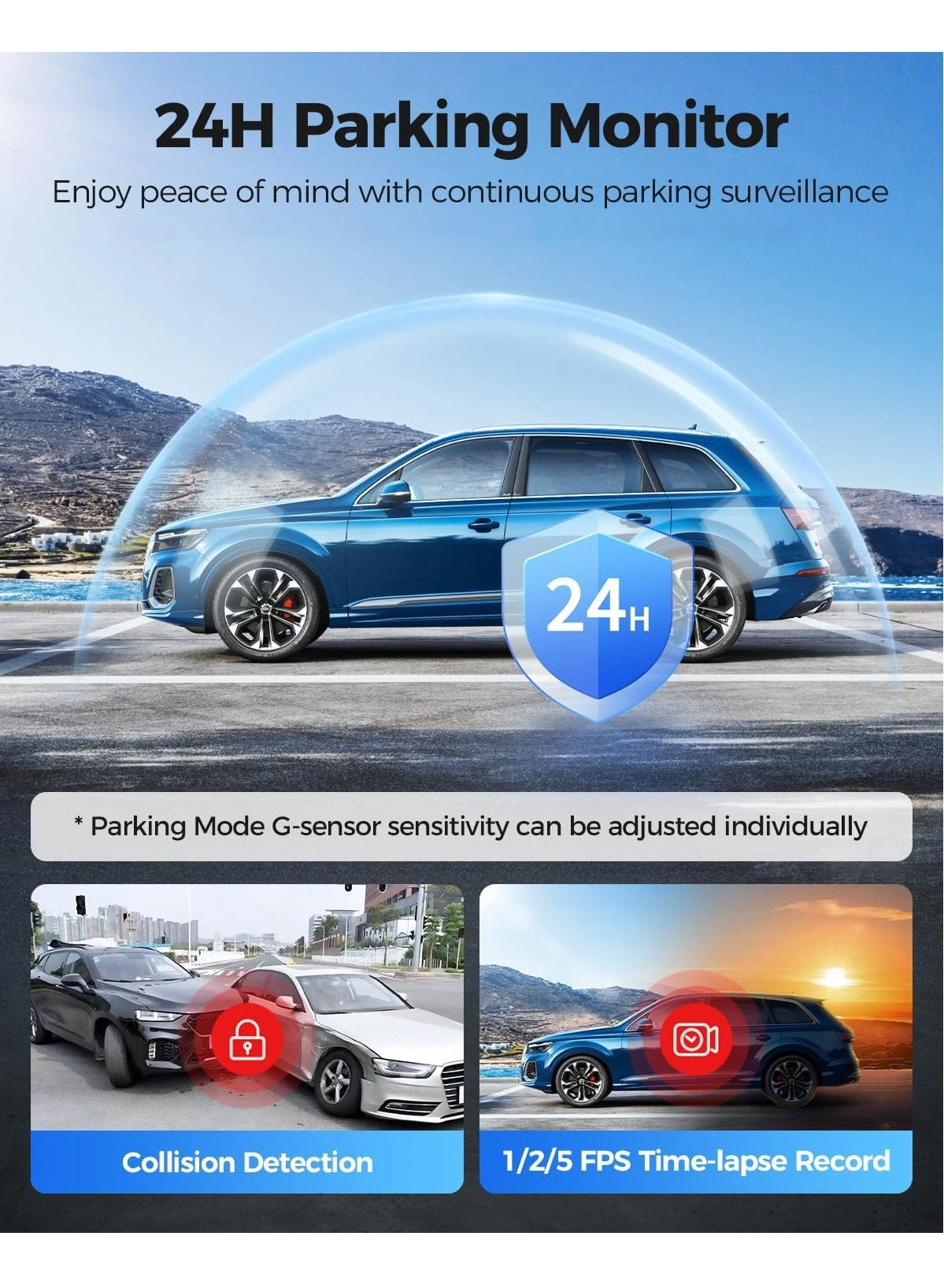 PG17 Max - 4K+2.5K + 64GB TF Card + 3-Lead Type-C USB Hardwire Kit