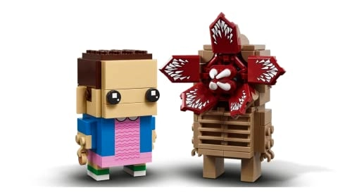 Stranger Things Brickheadz Eleven and Demogorgon (40549)