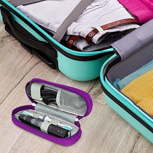 Toothbrush Travel Case - Compatible with Philips Sonicare Purple