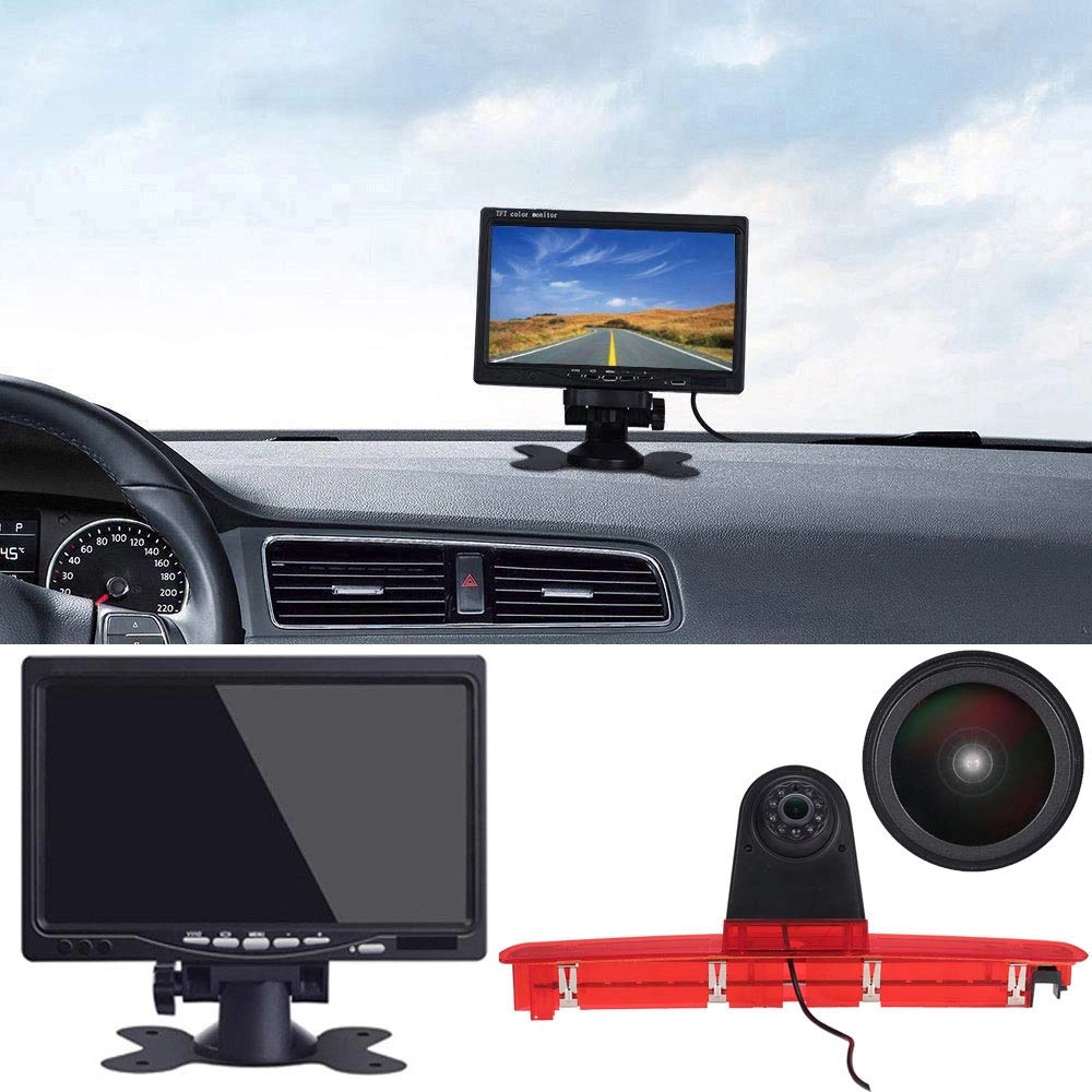 TFT LCD monitor + rear view camera - Night vision 628 x 586