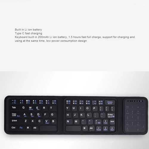 Foldable Keyboard - QWERTY Wireless