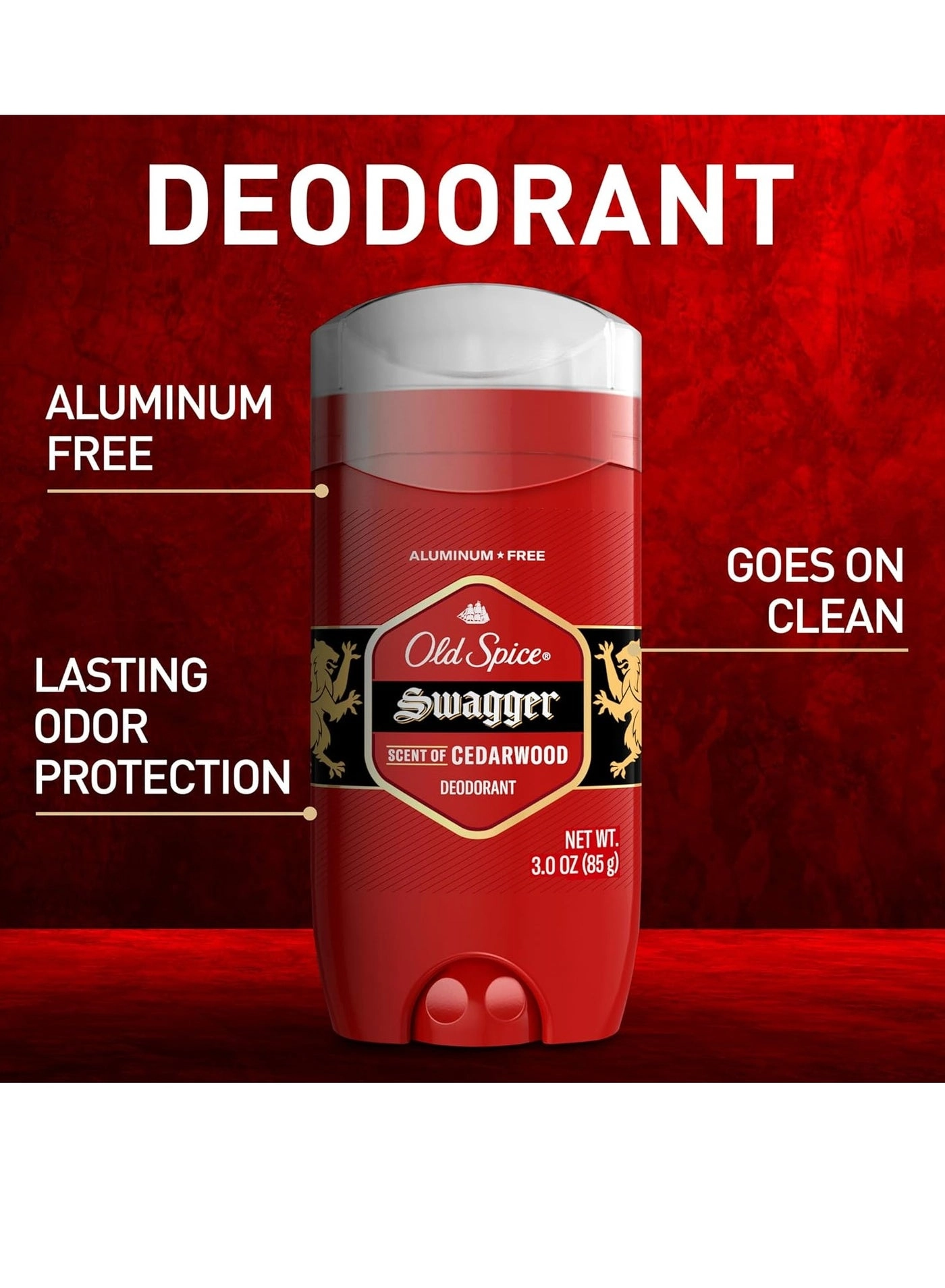 Red Zone Anti-Perspirant Deodorant - Swagger 75 gram