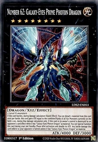 Anime Galaxy-Eyes Prime Photon Dragon - LDS2-EN053 1st Edition