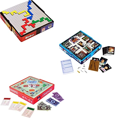 Blokus + Clue + Monopoly