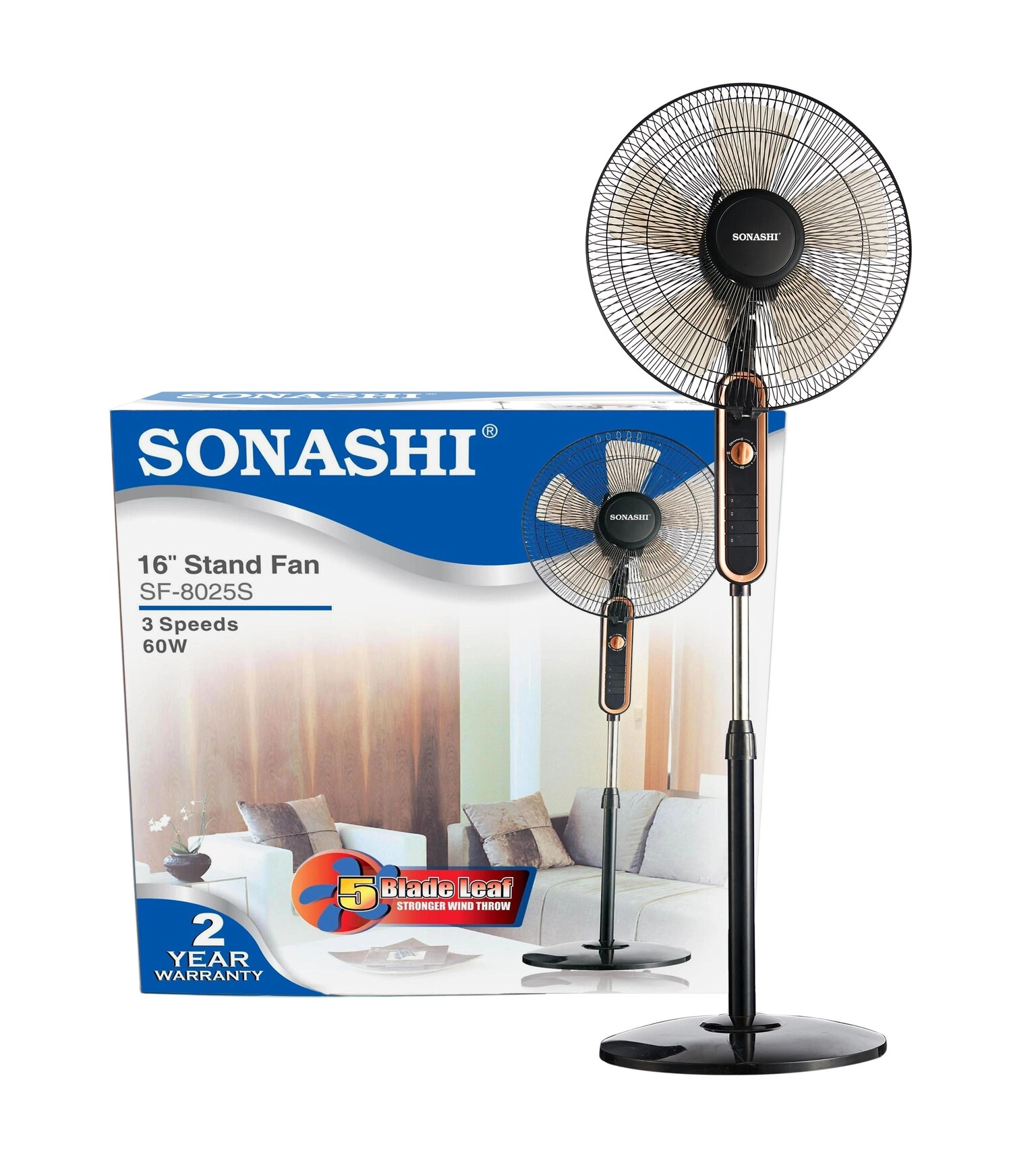Stand Fan - 16 Inch