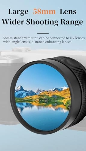 5K Digital Camera - 80MP 18X Zoom