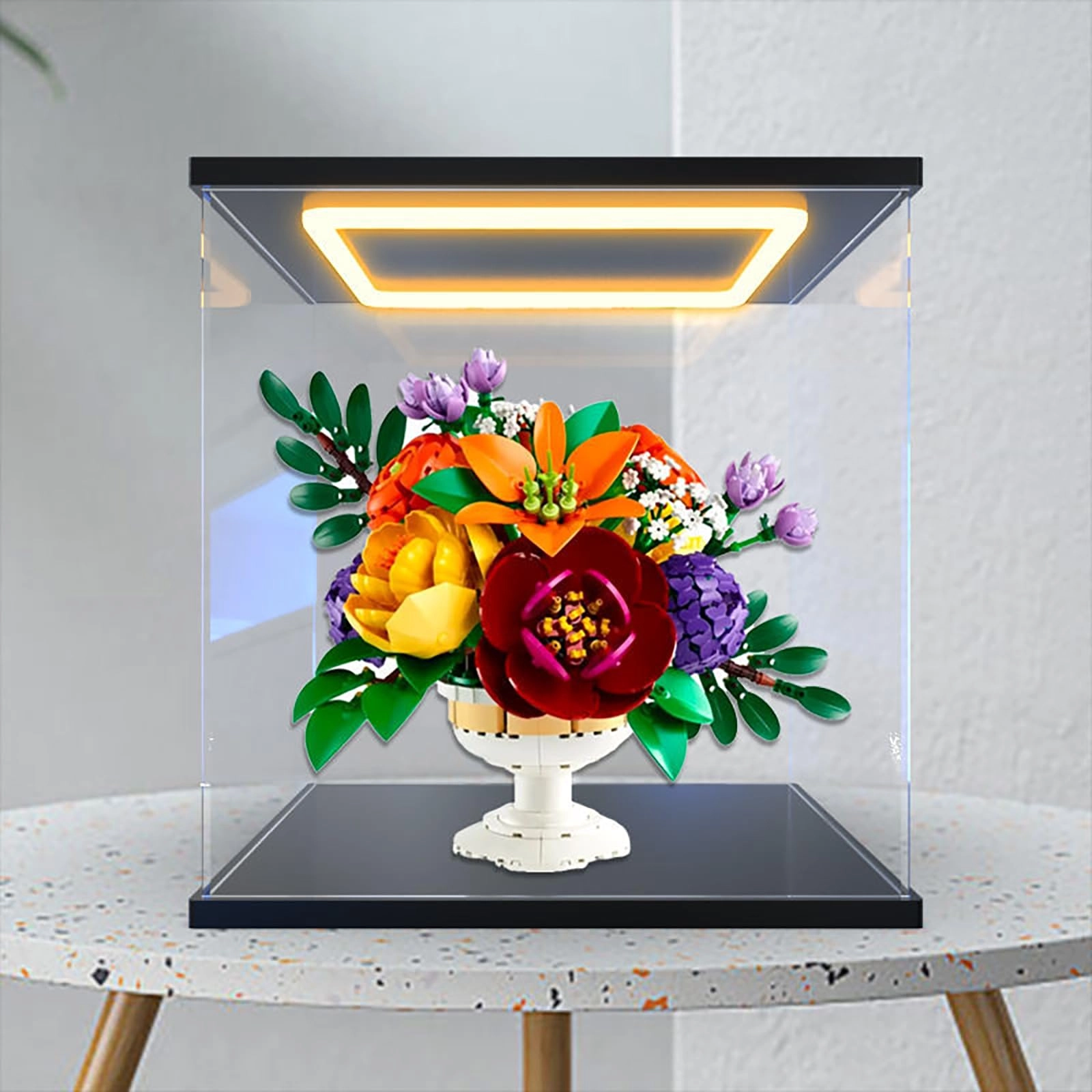 bodamaike Acrylic Display Case - Compatible with Le*Go 10345