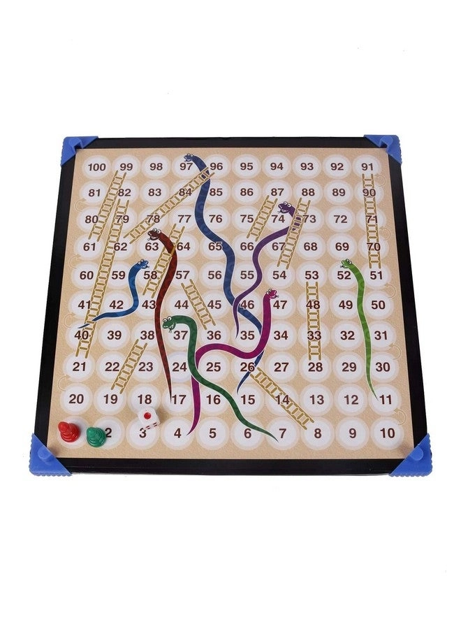 Ludo Snakes and LADDERS - Table TOP with Stand