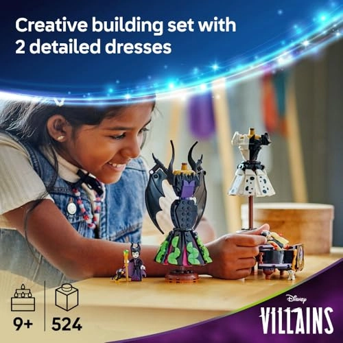 Disney Maleficent's and Cruella De Vil's Dresses (43262)