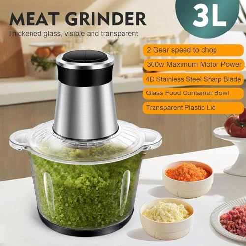 Multi Chopper & Mincer - 300W 2 Speed 3L