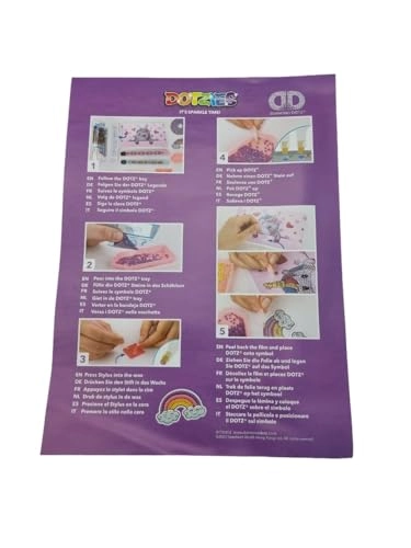 Dotzies Diamond Dotting Kit - Sparkling Unicorn 5 pieces