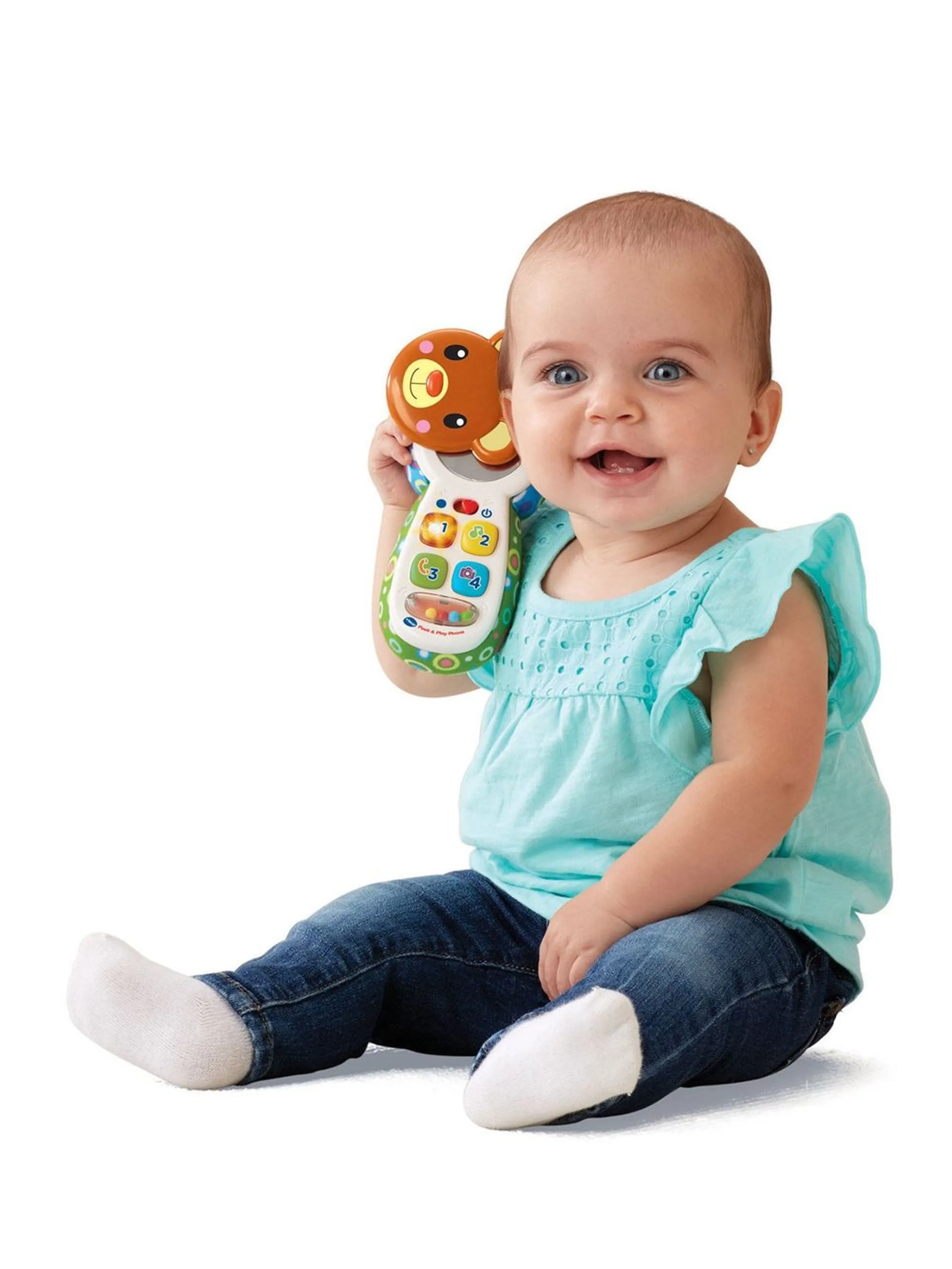 Peek-A-Boo Musical Phone - 4 songs 3 months & above