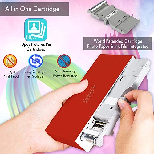 Wireless Instant Photo Printer - 2" x 3.5"