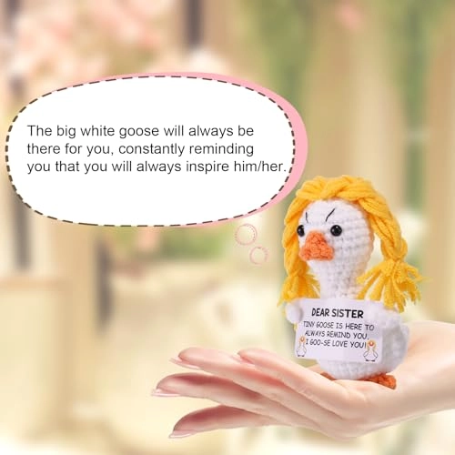 Graduation Goose Crochet - 9x8x6cm