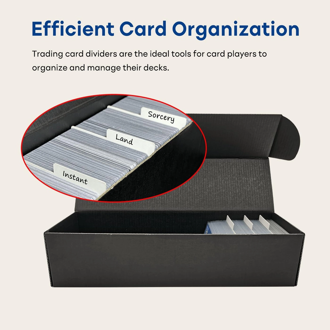 Trading Card Storage Box - 10 Count