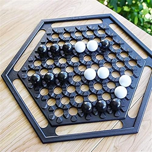 Abalone Marble Strategy Game - Premium Wooden Board Game Set