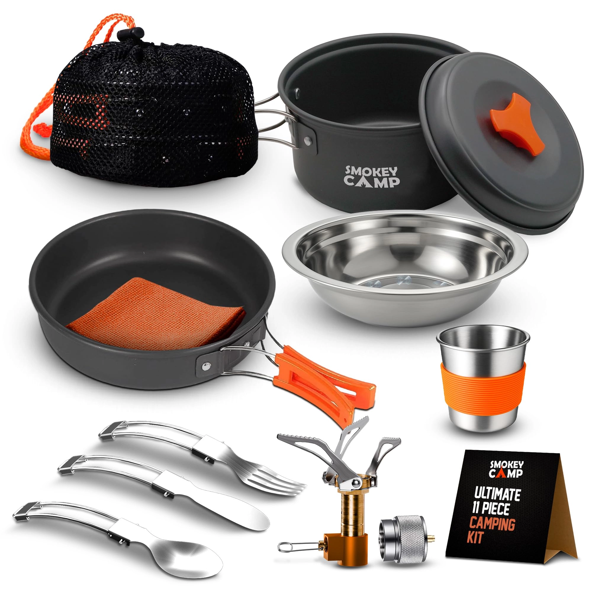 Camping Cookware Mess Kit - 11 piece(s)