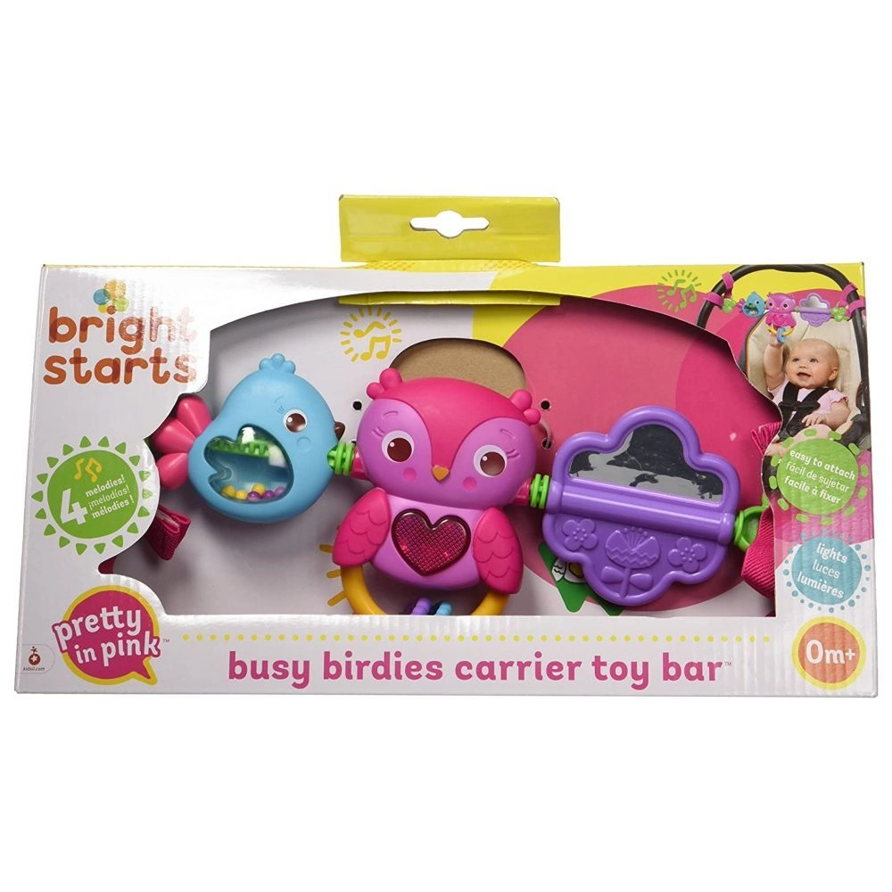 Busy Birdies Carrier Toy Bar Toy - 0 months