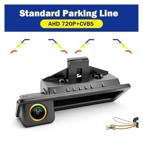 Car Trunk Handle Camera - Nightvision Wire 420 TV Lines