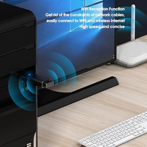 USB WiFi Adapter - 2.4GHz 5GHz 6GHz USB WiFi6