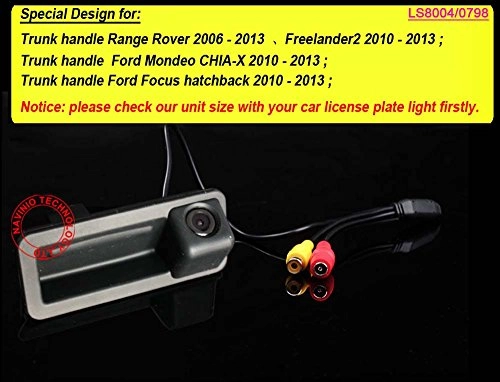 HD Color CCD Waterproof Vehicle Car Rear View Backup Camera - RCA 1280*720 Pixels