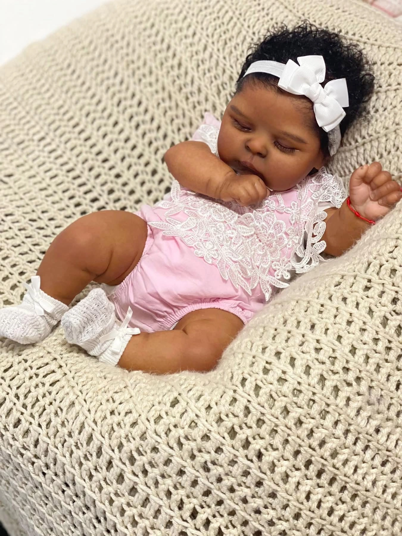 Reborn Baby Doll - 20 Inch Vinyl Silicone African American Ages 3+