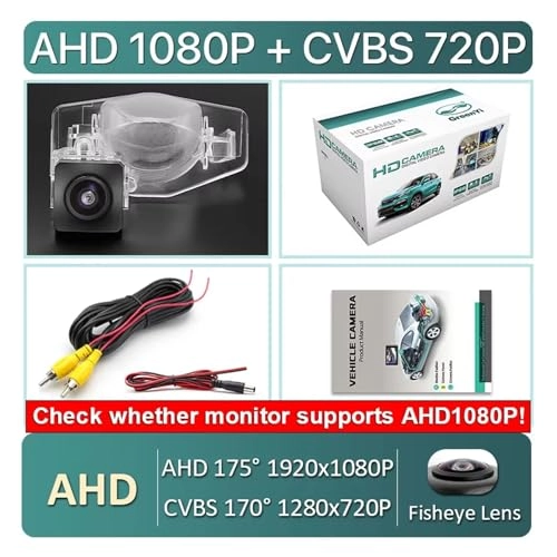 Car Reversing Camera - Night Vision AHD1080P