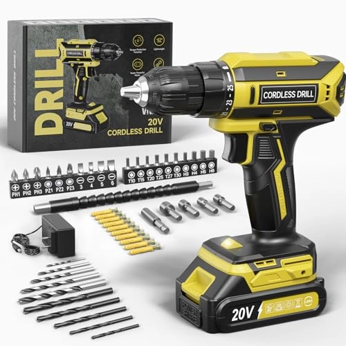 Cordless Drill Driver - 2000mAh