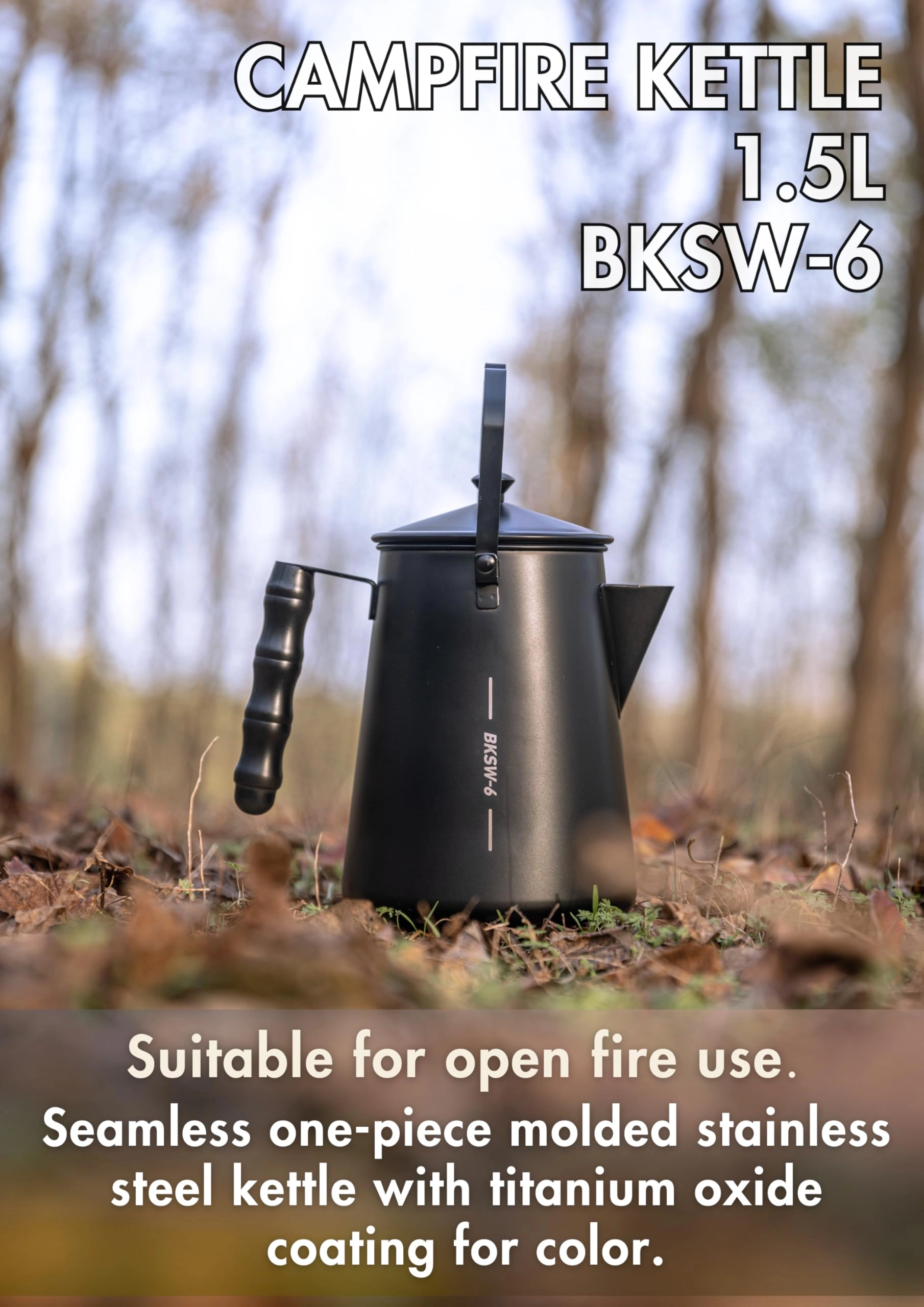 Campfire Kettle - 1.5L