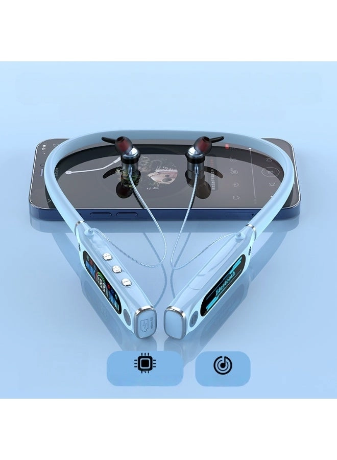 Digital Noise Cancelling Neck Hanging Wireless Earphone