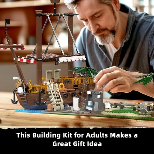 Roller Coaster and Pirate Ship Construction Set (11013) - Amusement Park