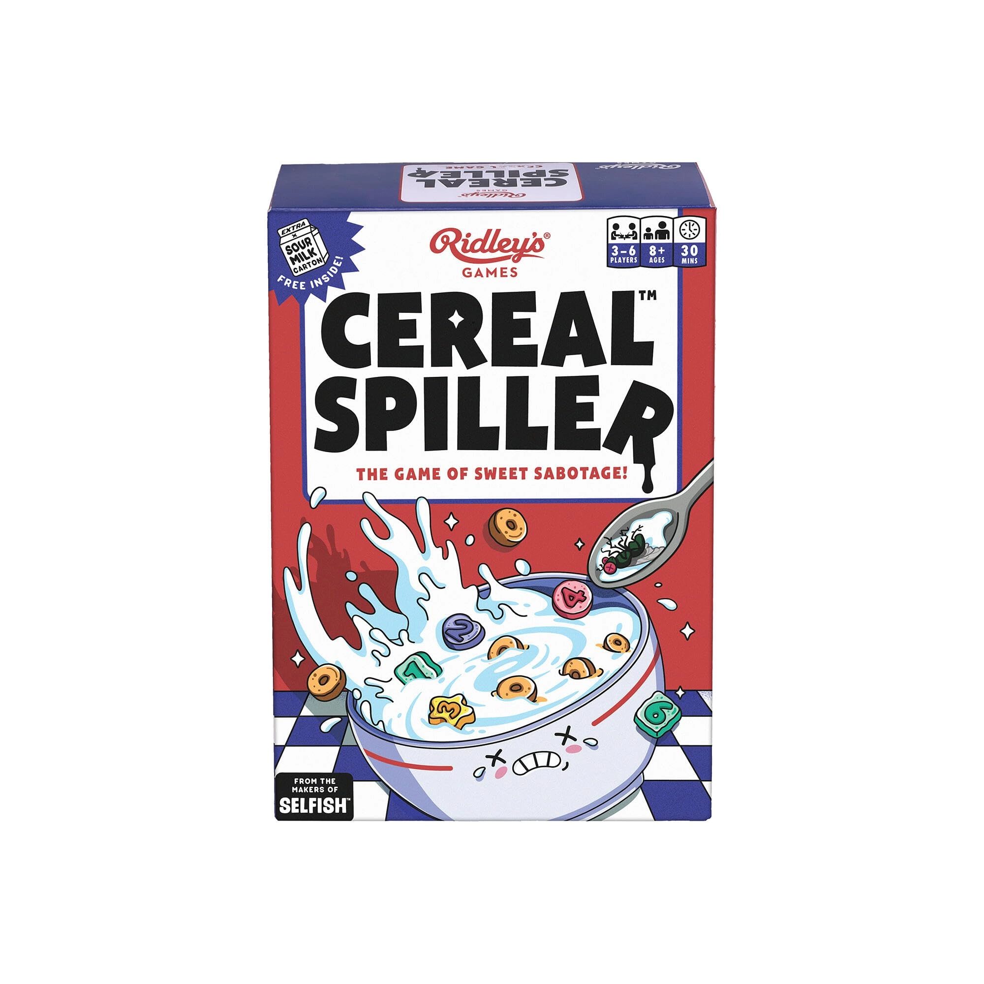 Ridley's Cereal Spiller: The Game of Sweet Sabotage