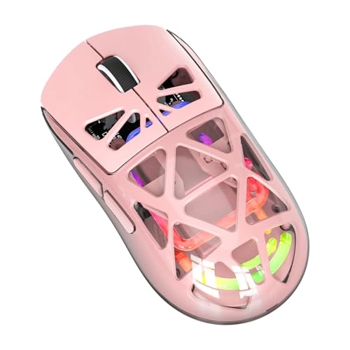 Transparent Wireless Dual-Mode Mouse - BT5.0 2.4G
