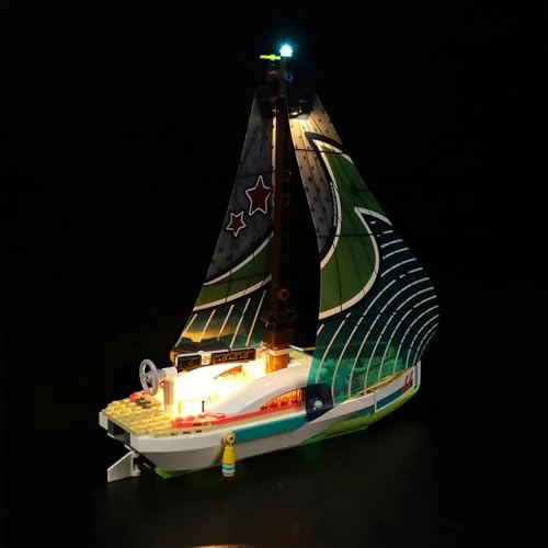 Lighting Kit for LEGO Stephanie's Sailing Adventure 41716 - ABS less than 5V