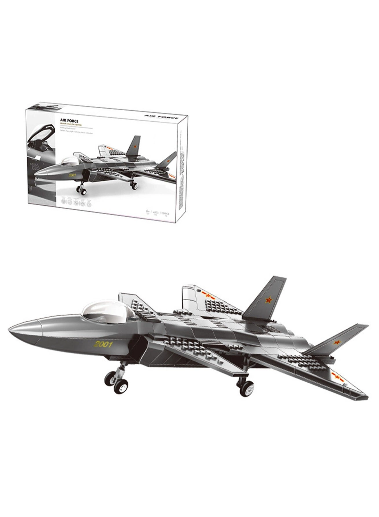 Generic Military Aircraft Model - Small Particle Heavy Stealth Fighter
